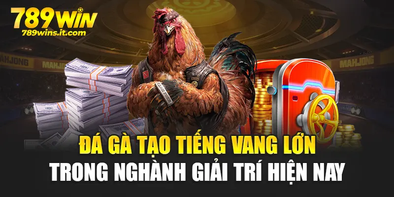 Đá gà tạo tiếng vang lớn trong nghành giải trí hiện nay
