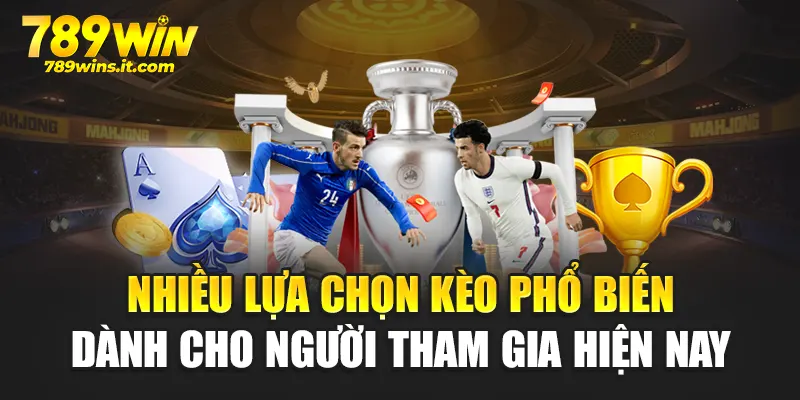 Nhiều lựa chọn kèo phổ biến dành cho người tham gia hiện nay