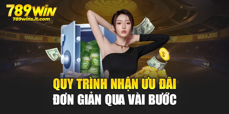 Quy trình nhận ưu đãi đơn giản qua vài bước